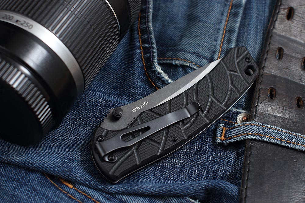 Нож складной "Oslava" (black S/W)