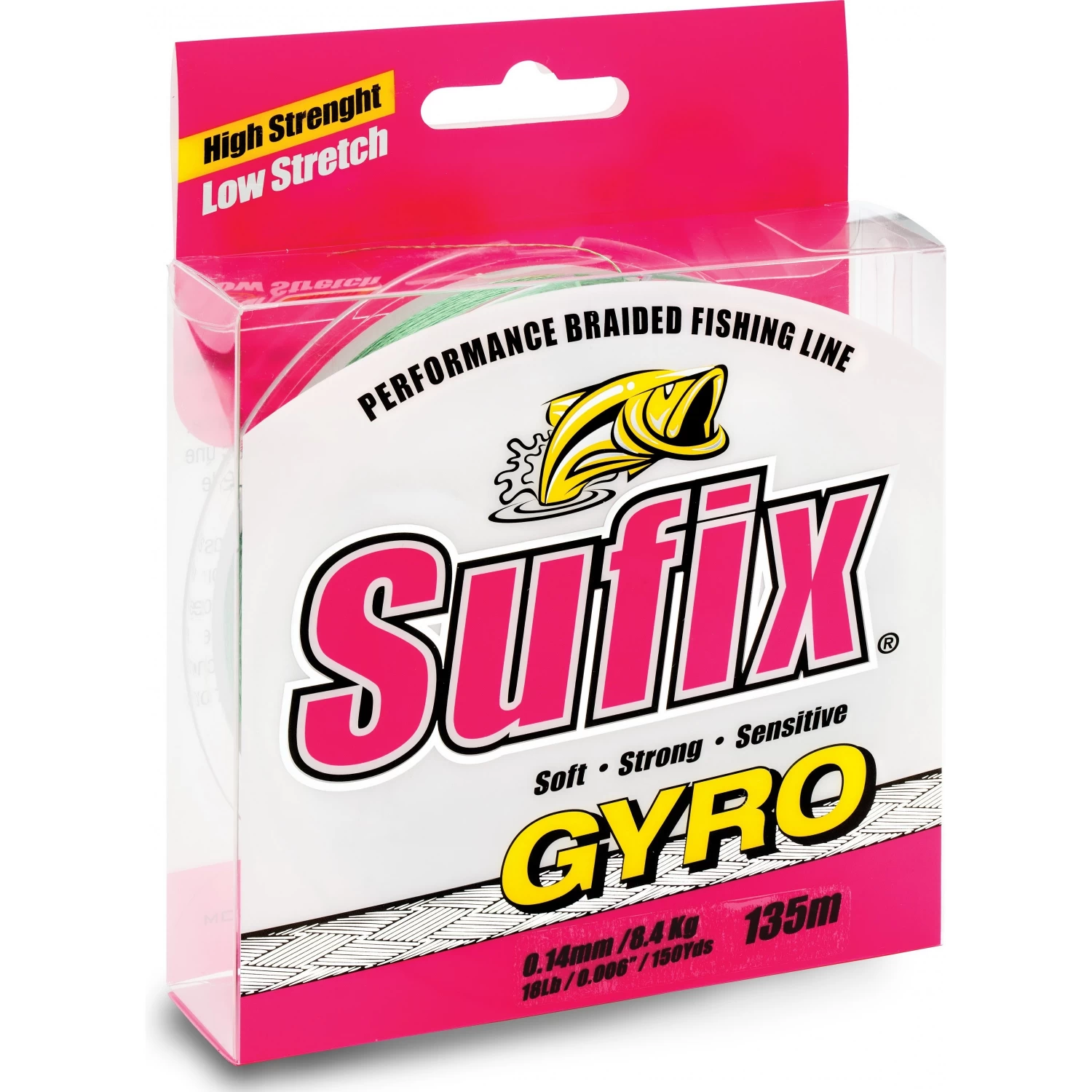 Леска плетеная Sufix GYRO, 135м