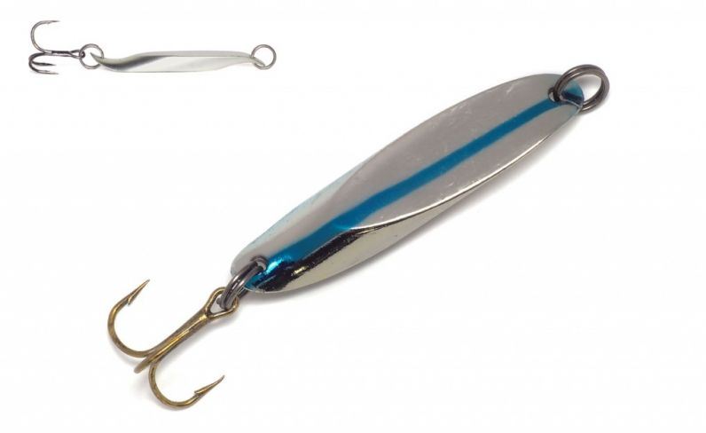 Блесна German KASTMASTER 30г., бело-синий B06