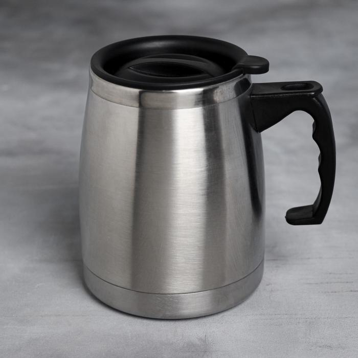 Кружка "Нормальный русский мужик" 500 мл двойные стенки